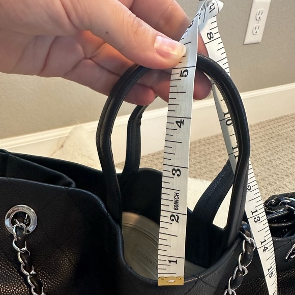 Chanel Double Strap Satchel/Shoulder bag - Picture 14 of 17